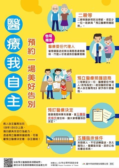 病人自主權利法海報